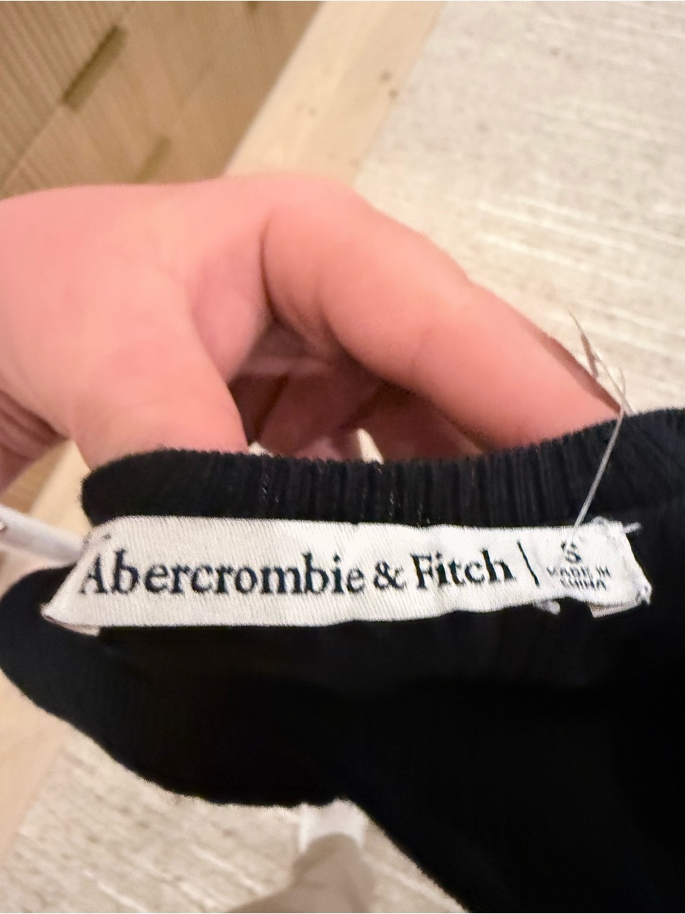 Abercrombie & Fitch Black Scoop-Back Maxi Dress - Picture 3 of 4